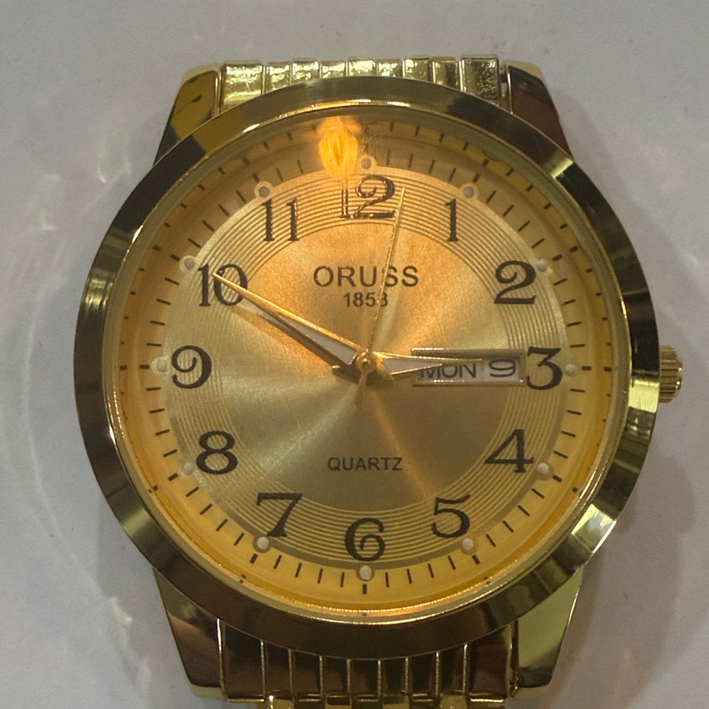 #48 Gold ORUSS 1853 Quartz Watch